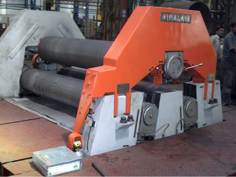 Plate Bending Machine
Capacity : 2500mm width X 36 mm thick